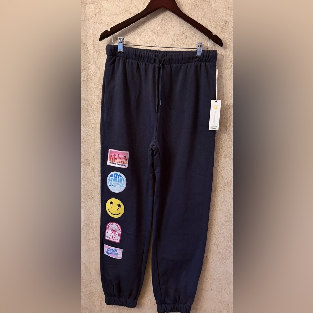 Ocean Drive Athletic Jogger with Patches
